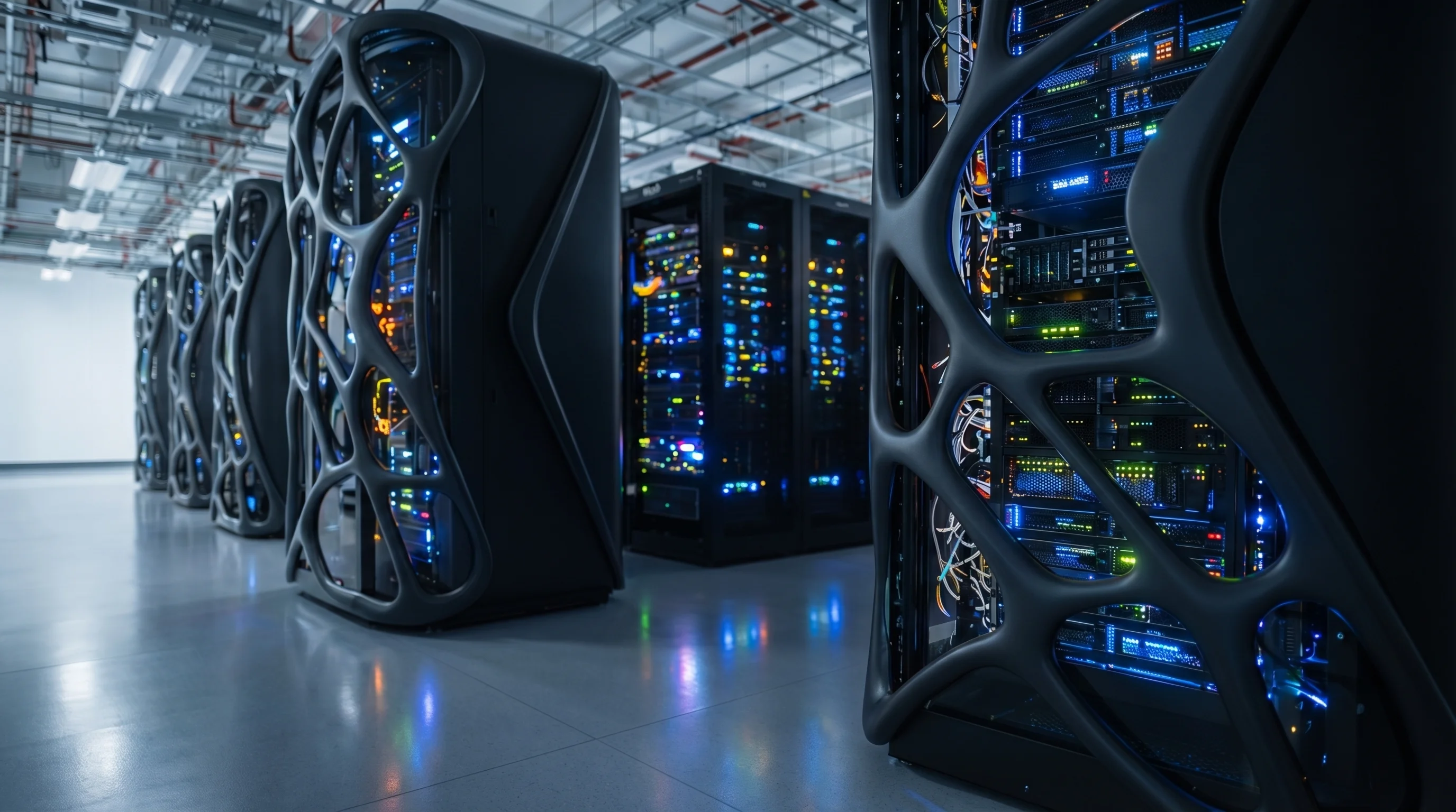 Beltroni AI-Server node installed in a research laboratory